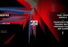 Sabato 30 Giugno 2018 al Cocorico ospite Carl Craig