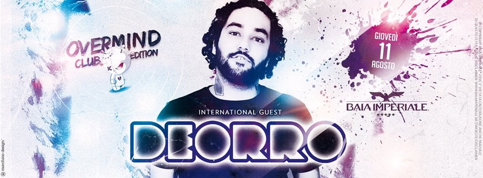 11-8-2016 Special Guest Deorro alla Baia Imperiale 11-8-2016 Special Guest Deorro alla Baia Imperiale