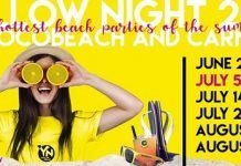 La discoteca Carnaby ufficializza le date dei beach party dell’estate 2019