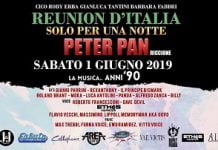 Il 1° giugno al Peter Pan il party Reunion d’Italia