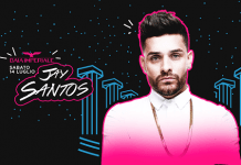 Jay Santos ritorna alla Baia Imperiale sabato 14 luglio Jay Santos ritorna alla Baia Imperiale sabato 14 luglio